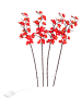 Profiline Gałązki LED (4 szt.) "Plum blossom" w kolorze czerwonym