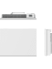 Kitchen Move Elektrischer Trägheitsheizkörper in Weiß - (B)80 x (H)45,5 x (T)12,5 cm