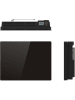 Kitchen Move Elektryczny grzejnik "Glass" w kolorze czarnym - 59,5 x 45,5 x 13 cm