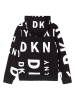 DKNY Bluza w kolorze czarno-białym