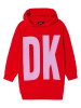 DKNY Sweatkleid in Rot
