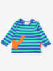 Toby Tiger Longsleeve in Grün/ Blau