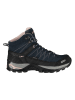 CMP Leder-Trekkingboots "Rigel" in Dunkelblau/ Schwarz