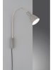 FISCHER & HONSEL Wandlamp "Lolland" grijs - (B)11 x (H)52 cm