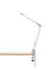 FISCHER & HONSEL Lampa LED w kolorze srebrnym z klipsem - wys. 38 cm