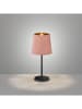 FH Lighting Lampa stołowa w kolorze różowym - wys. 30 x Ø 14 cm