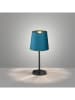 FH Lighting Lampa stołowa w kolorze niebieskim - wys. 30 x Ø 14 cm