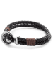 U.S. Polo Assn. Leren armband donkerbruin