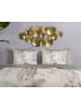 Descanso Satin-Bettwäsche-Set "Fivien" in Beige
