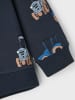 name it Sweatshirt "Normaan" donkerblauw