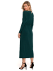 Makover Sukienka w kolorze ciemnozielonym
