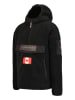 Canadian Peak Fleecepullover in Schwarz