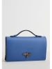 Christian Laurier Skórzana torebka "Stacy" w kolorze błękitnym - 22 x 12 x 4 cm