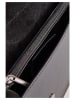 Christian Laurier Leder-Henkeltasche "Milo" in Schwarz - (B)22 x (H)15 x (T)8 cm
