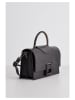 Christian Laurier Leder-Henkeltasche "Milo" in Schwarz - (B)22 x (H)15 x (T)8 cm