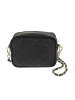 Christian Laurier Skórzana torebka "Faye" w kolorze czarnym - 20 x 14,5 x 6 cm