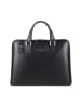 Christian Laurier Leder-Henkeltasche "Jimi" in Schwarz - (B)38 x (H)29 x (T)6 cm