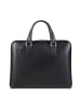 Christian Laurier Leder-Henkeltasche "Jimi" in Schwarz - (B)38 x (H)29 x (T)6 cm