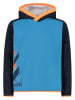 CMP Fleece hoodie blauw/zwart