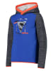 CMP Fleece hoodie blauw/meerkleurig