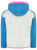 CMP Fleece hoodie blauw/wit