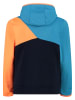 CMP Fleece vest zwart/blauw/oranje