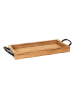 Ethnical Life Dekotablett in Hellbraun - (L)39,5 x (B)30 cm