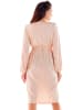Awama Kleid in Beige