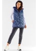Awama Steppweste in Blau