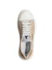 Patrizia Pepe Sneakersy w kolorze biało-beżowym