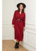 Curvy Lady Kleid in Rot