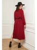 Curvy Lady Kleid in Rot