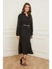 Curvy Lady Kleid in Schwarz