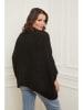 Curvy Lady Pullover in Schwarz