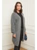 Curvy Lady Cardigan in Grau