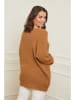 Curvy Lady Vest lichtbruin