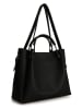 Lucky Bees Henkeltasche in Schwarz - (B)34 x (H)33 x (T)16 cm