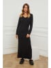 Joséfine Strickkleid "Abalone" in Schwarz