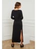 Joséfine Strickkleid "Abalone" in Schwarz