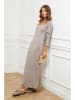 Joséfine Strickkleid "Abalone" in Taupe