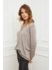 Joséfine Pullover "Abana" in Taupe