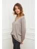 So Cachemire Pullover "Abana" in Taupe