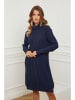 Joséfine Strickkleid "Bernie" in Blau