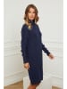 Joséfine Strickkleid "Bernie" in Blau
