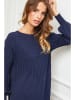 So Cachemire Strickkleid "Douve" in Blau