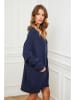Joséfine Strickkleid "Farjo" in Blau