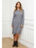 Joséfine Strickkleid "Garcy" in Grau