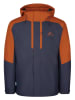 Westfjord 3-in-1 functionele jas "Skogafoss" oranje/donkerblauw