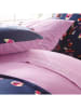 Cacharel Satin-Bettlaken "Uni" in Pink