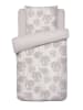 Cacharel textiles Komplet pościeli satynowej "Lace" w kolorze szarobrązowym